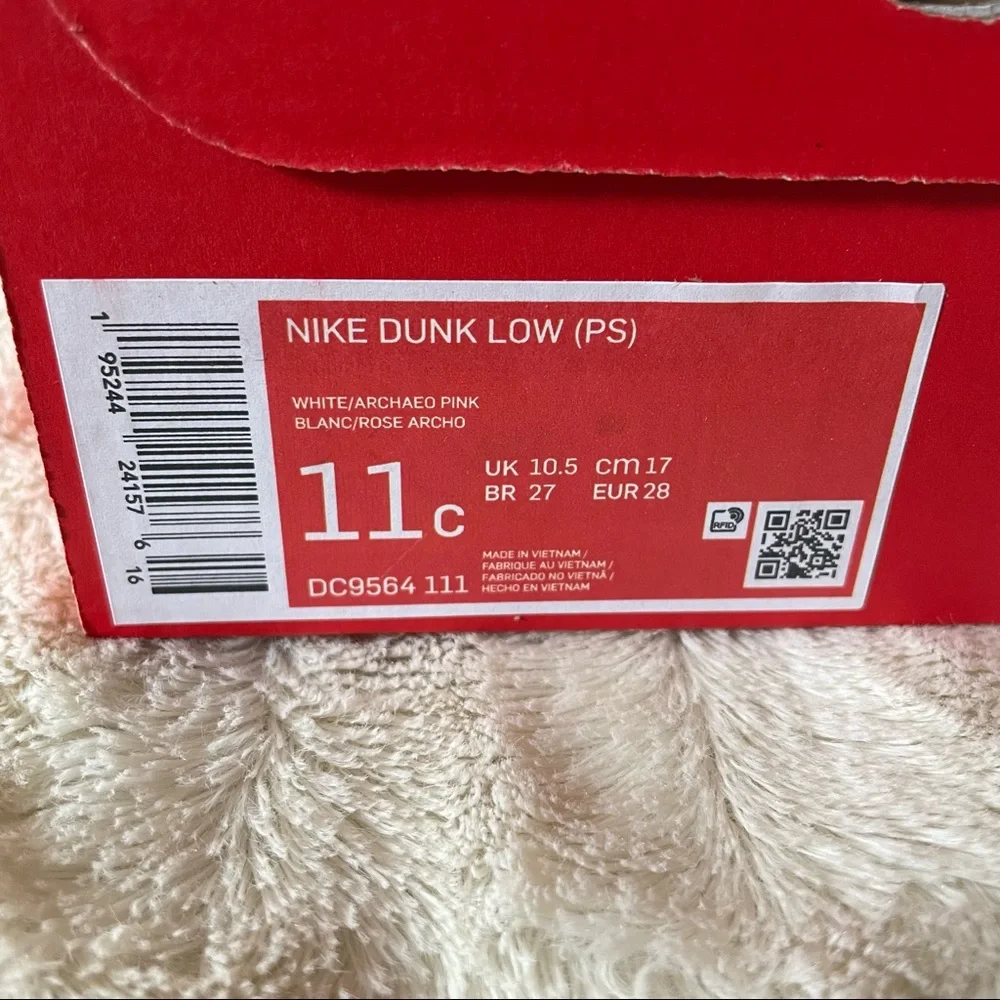 Nike dunk low archaeo pink / gypsy rose - Picture 5 of 8